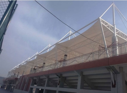 體育館膜結構頂棚，是體育場地新型選擇
