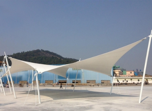 看臺膜結構施工如何打造高效美觀的場館空間？